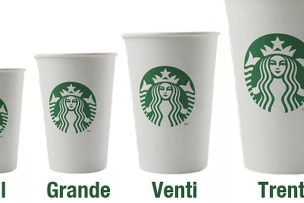 how many ounces in venti starbucks