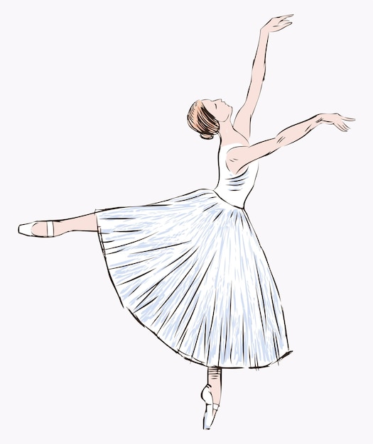 ballet drawing