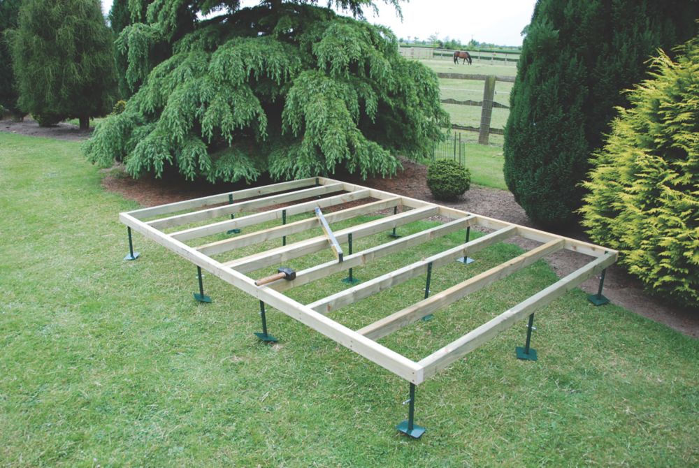 shed base kit screwfix