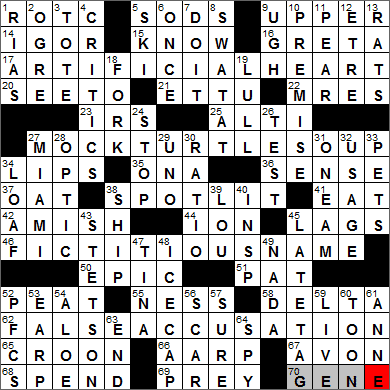 mock crossword clue