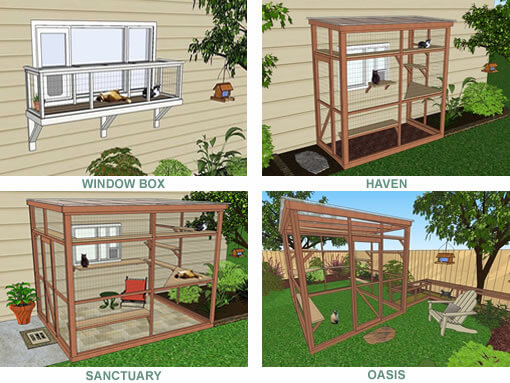 building a cat enclosure