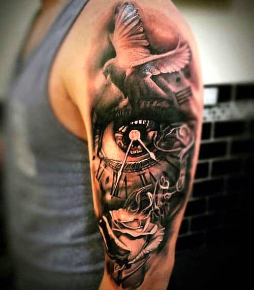 half sleeve ideas for men