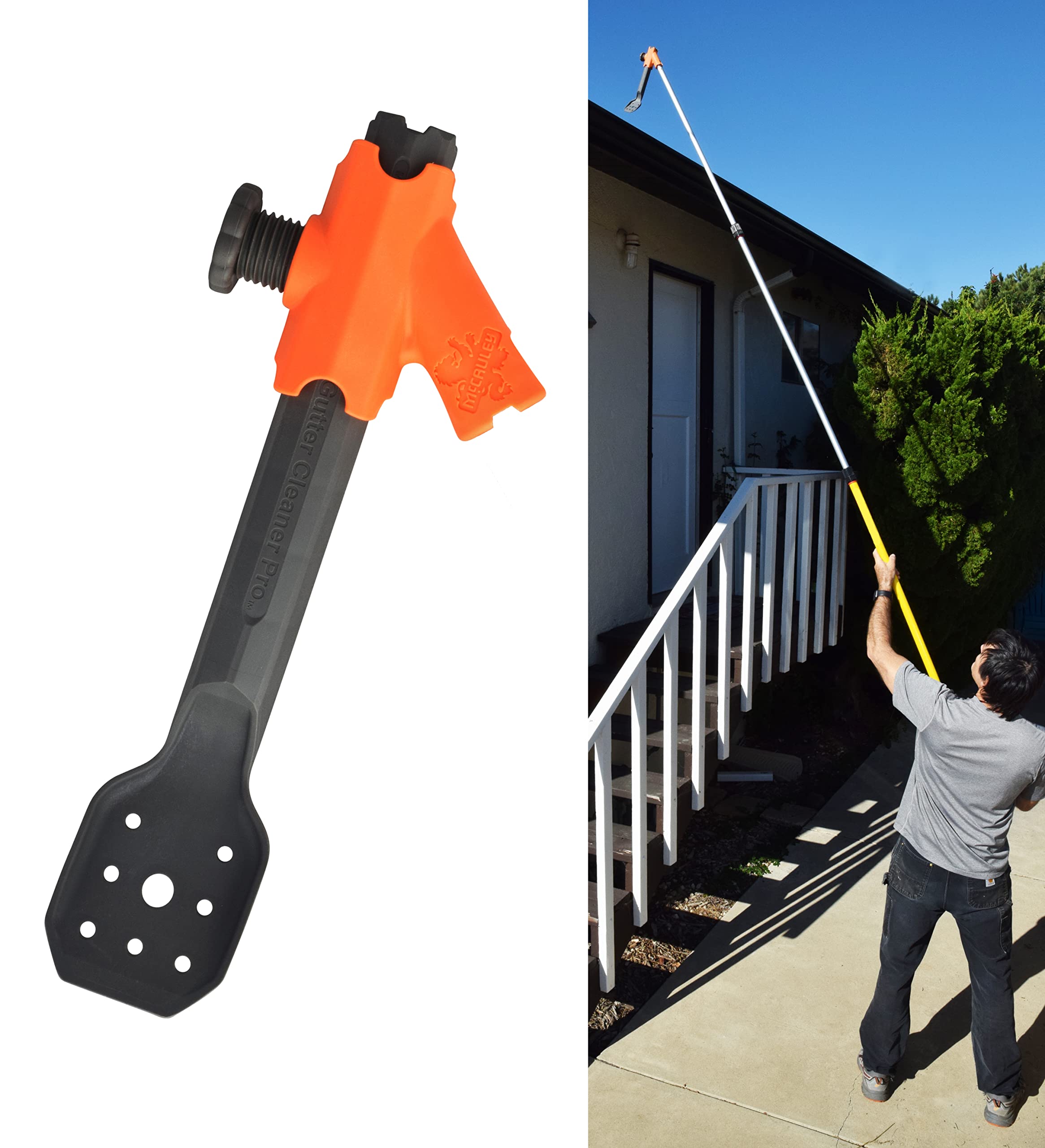 rain gutter cleaning tools