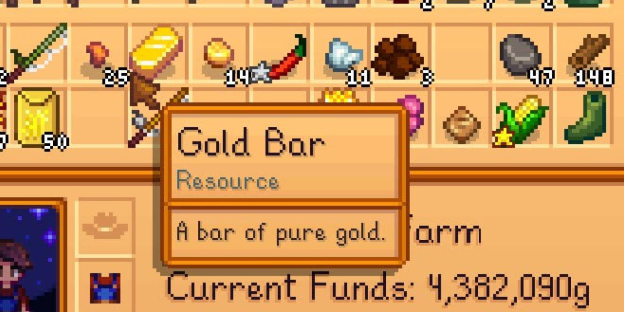 gold bar stardew valley