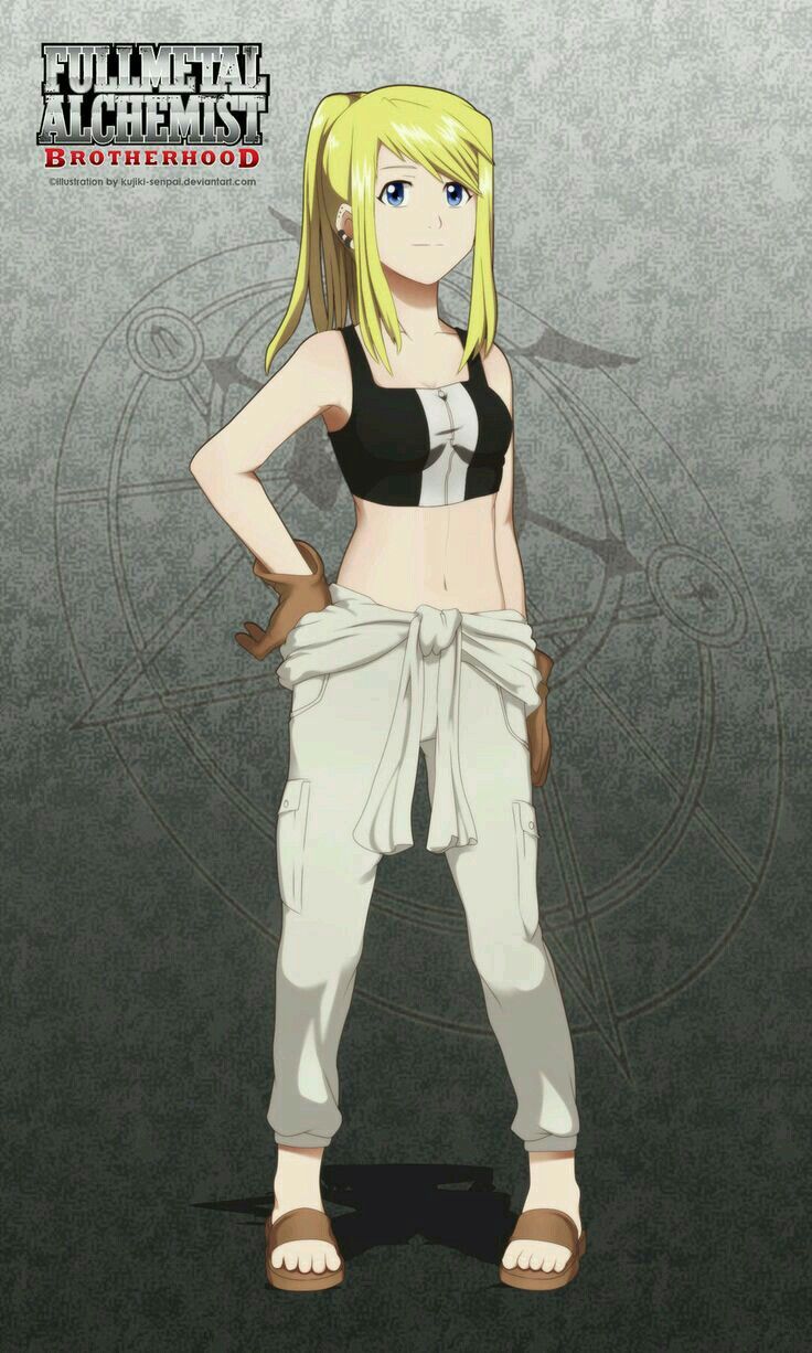 fullmetal alchemist brotherhood winry