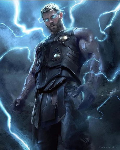 thor lightning eyes