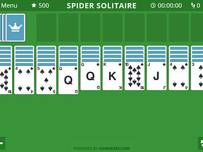 spider solitaire io