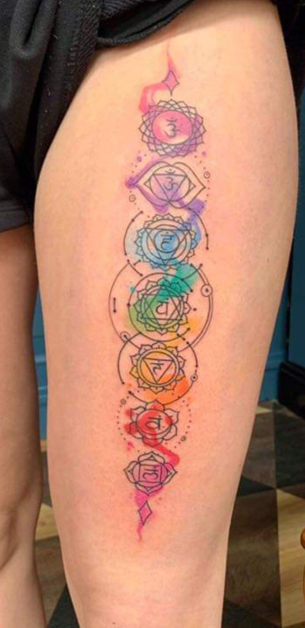 chakra tatuaje