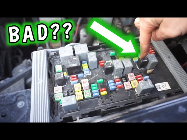 what are the signs of a bad fuel pump relay