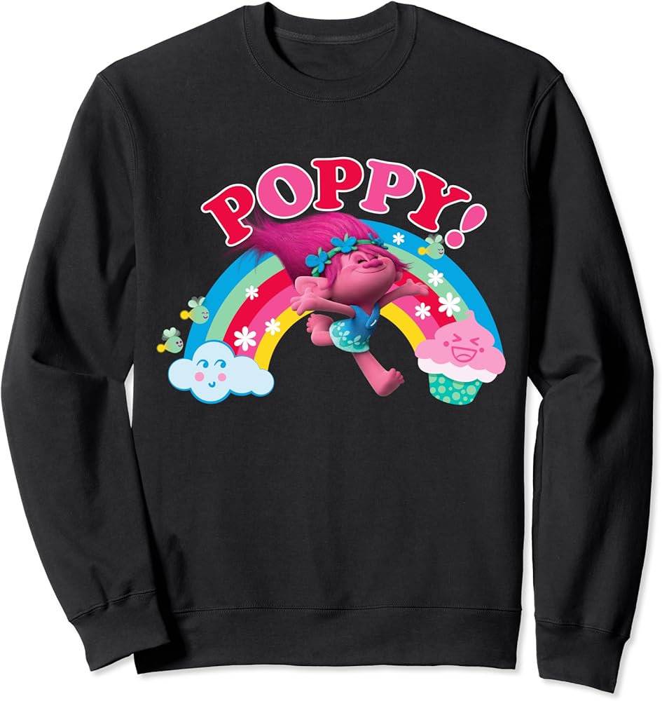 trolls poppy sweatshirt