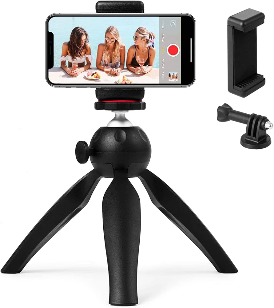 mini phone tripod