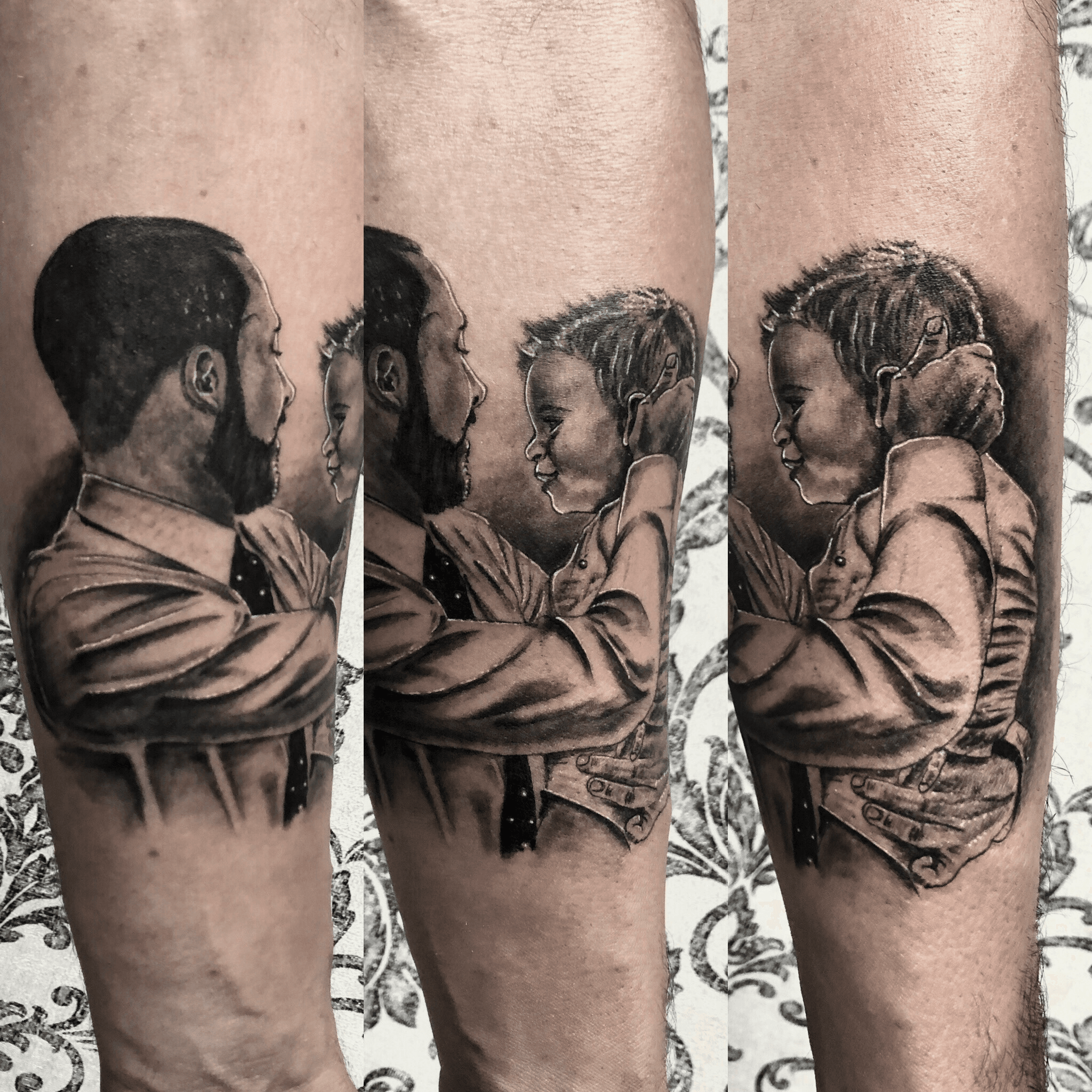 tattoo papa e hijo