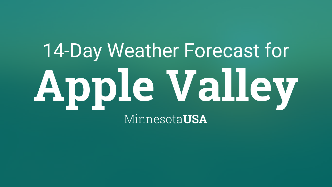 apple valley minnesota weather