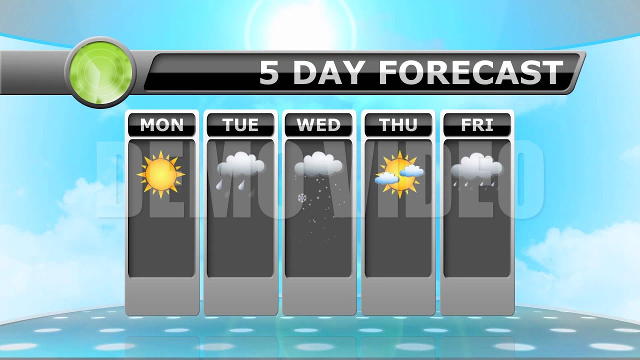 5 day weather