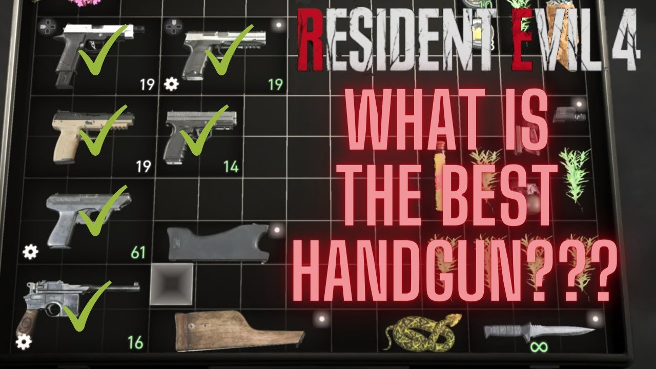 best handgun re4 remake