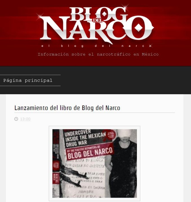 el blog del narco pagina oficial