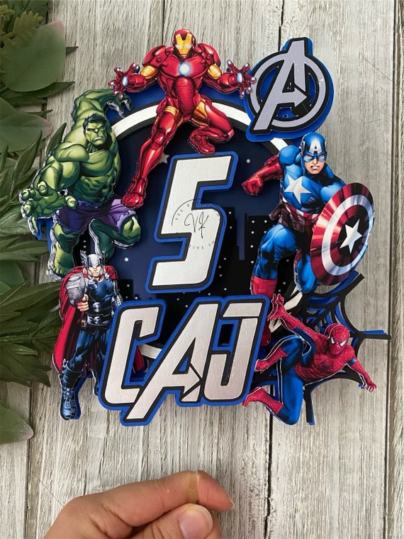 marvel cake toppers