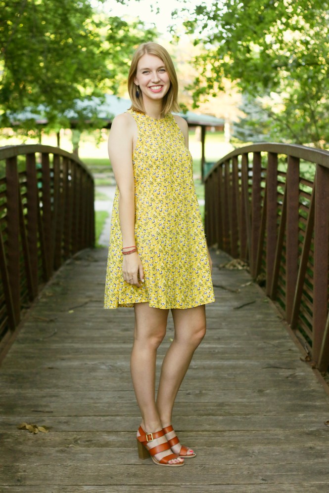 old navy yellow dress