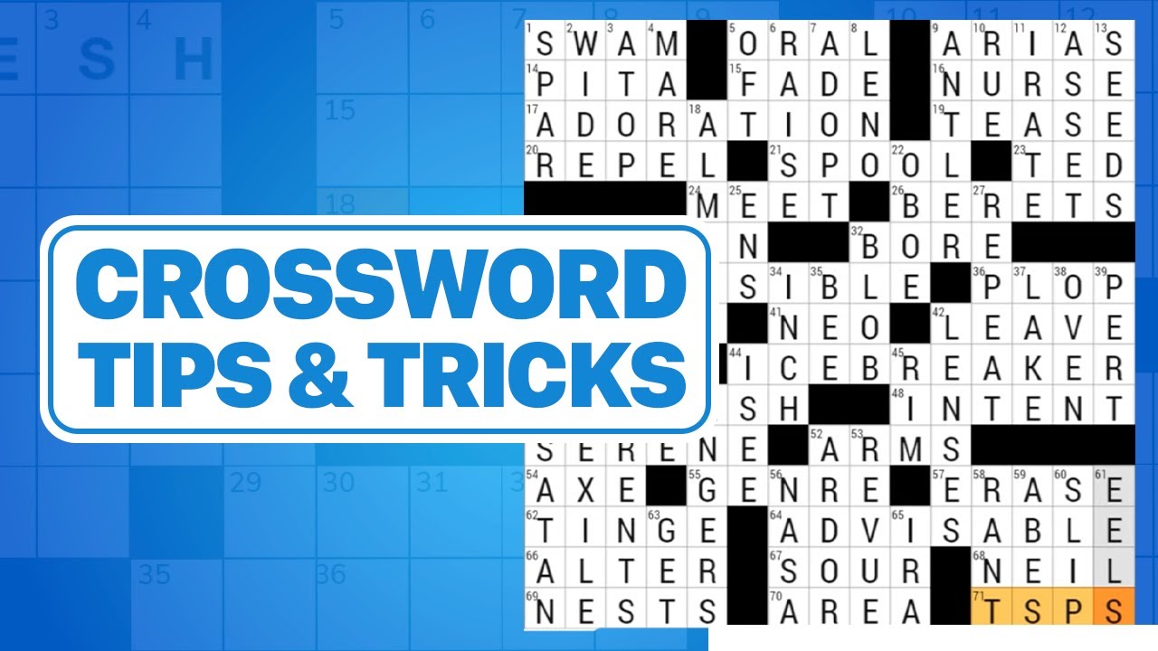 easy crossword puzzles for adults online