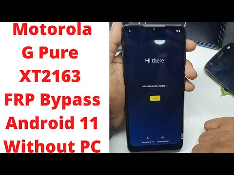 moto g pure frp bypass