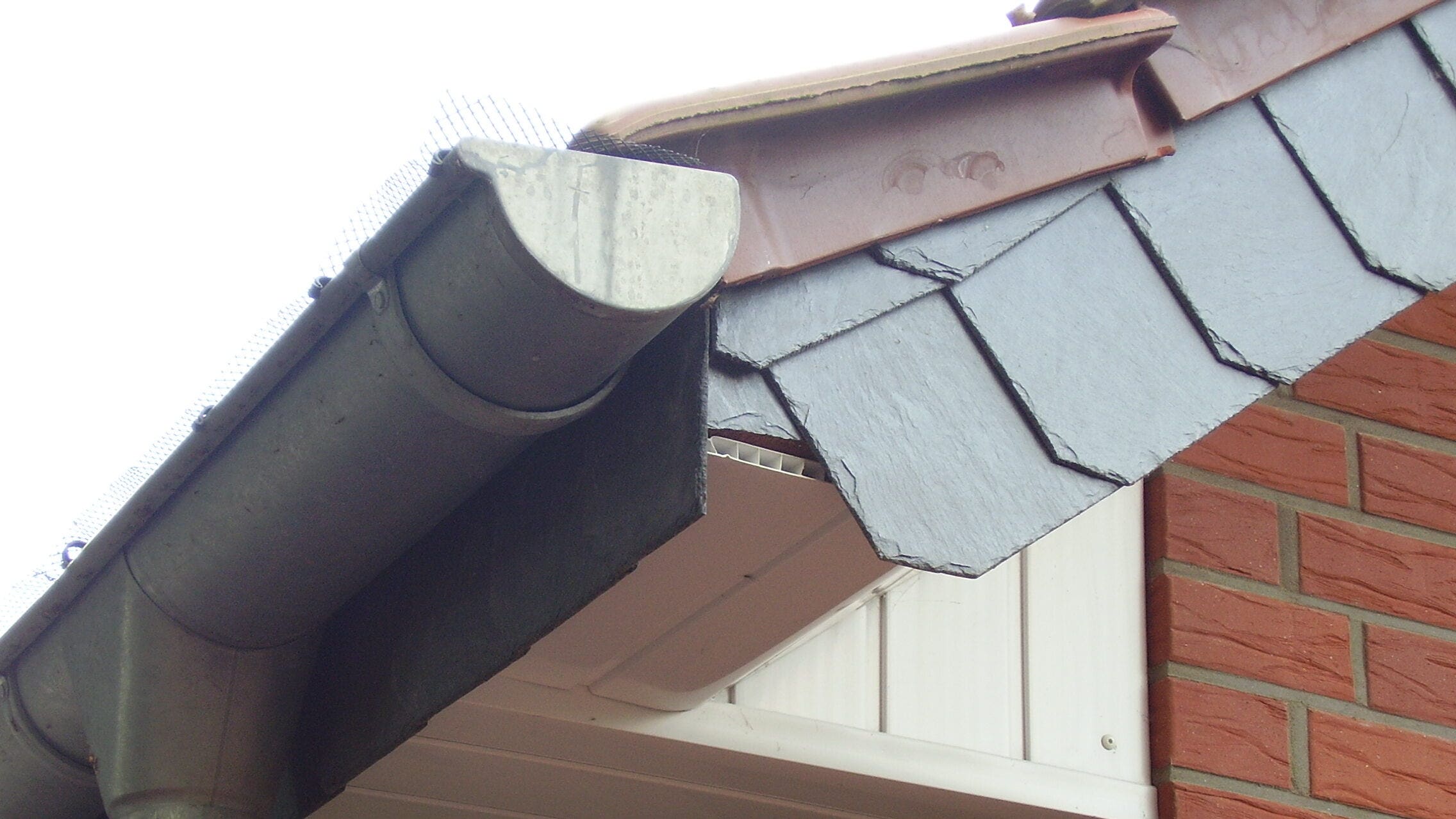 rain gutter splash guard