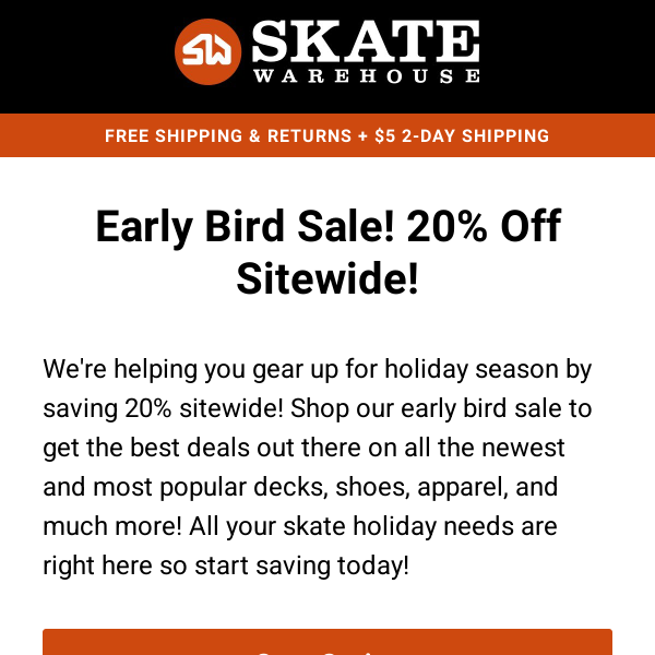 skate warehouse voucher code