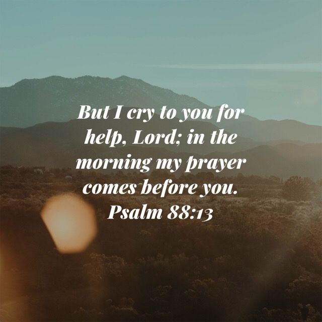 psalm 88 niv