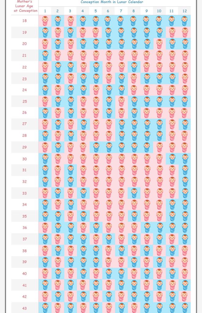 chinese gender prediction chart 2024