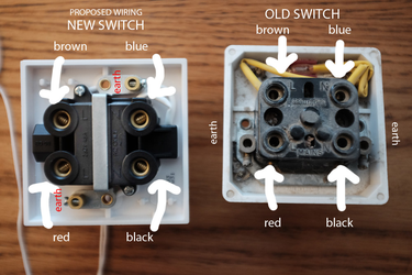 how to wire a shower pull switch