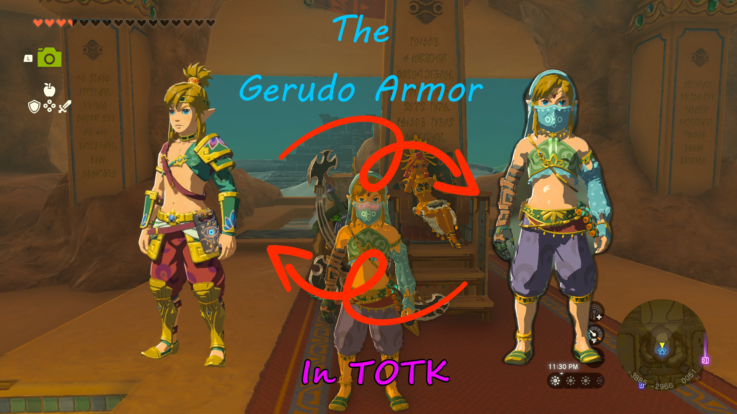 gerudo armor totk