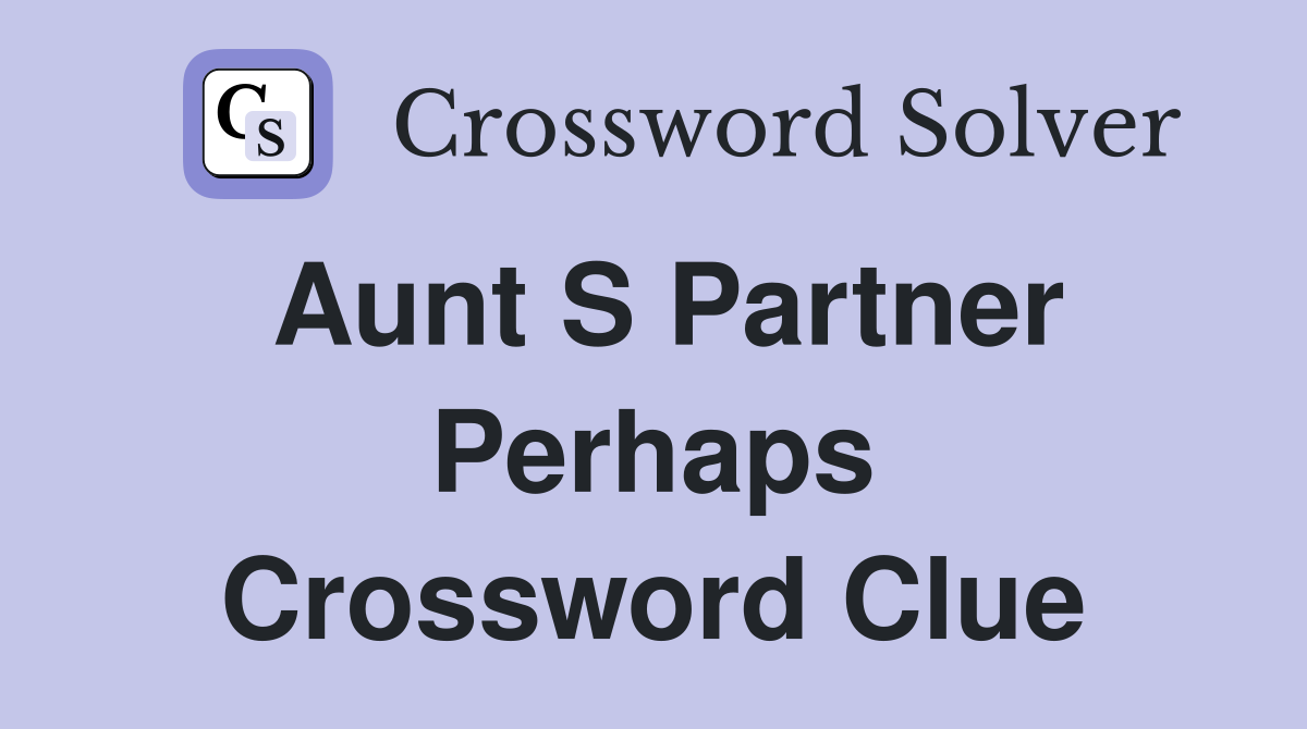 spanish aunt crossword clue