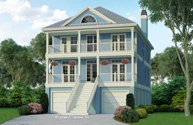 raised beach house plans