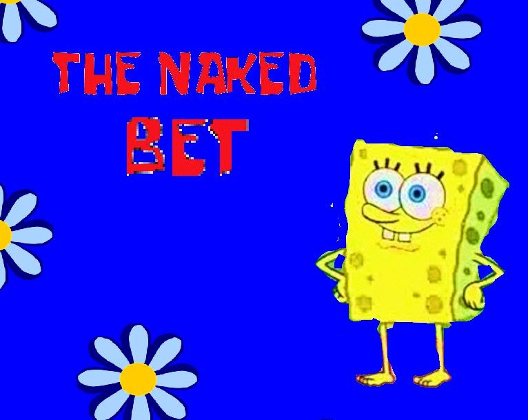 spongebob is naked