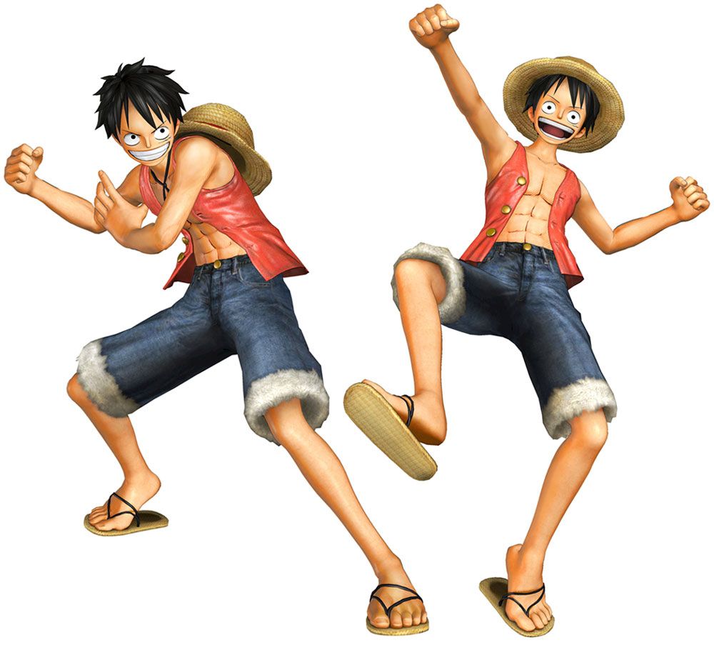 luffy poses