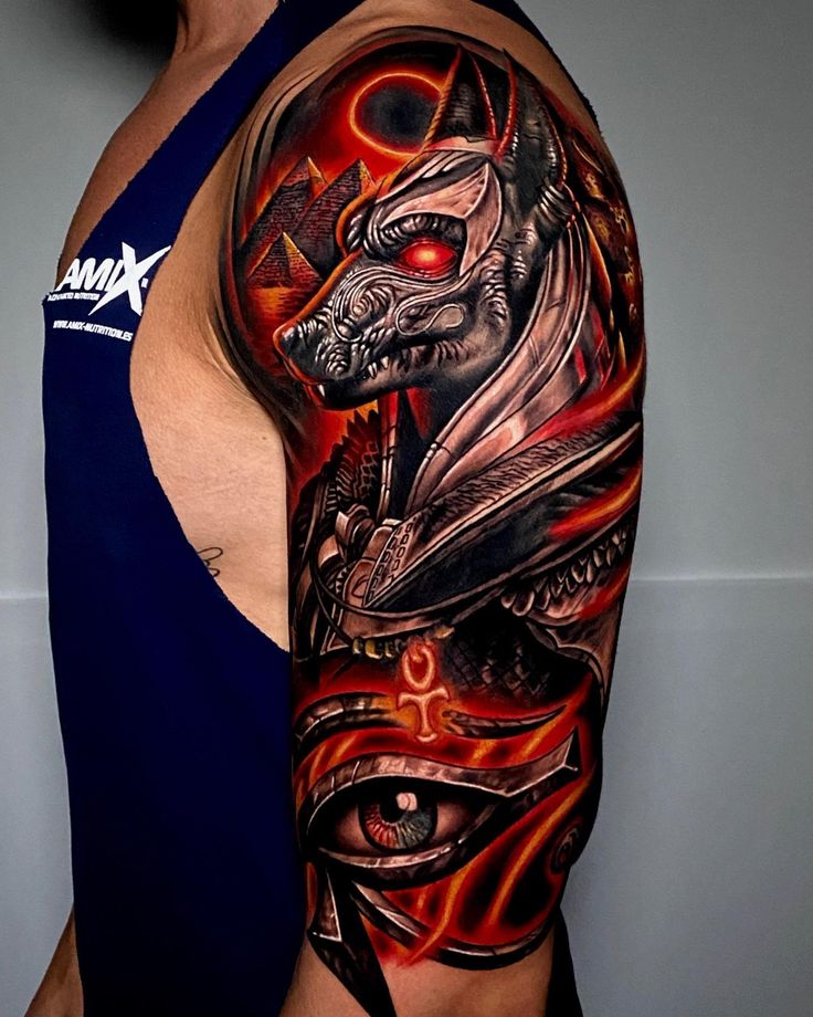 egyptian gods tattoo