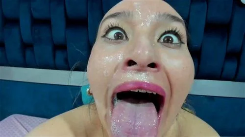 spit on face porn