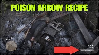 poison arrow recipe rdr2