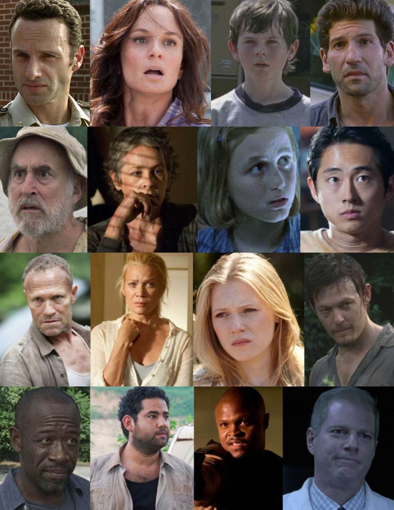 walking dead season 1 actors