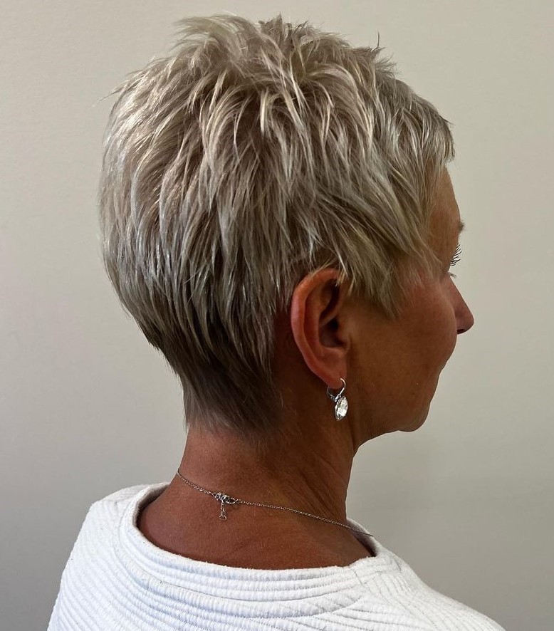 pixie haircuts for mature women