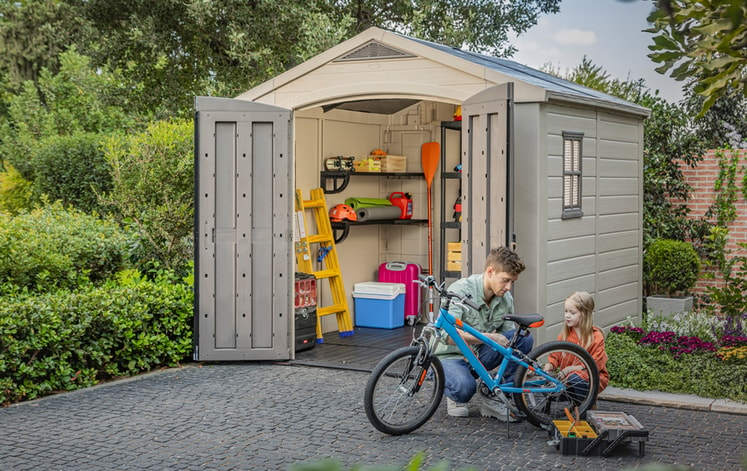 8x8 keter storage shed
