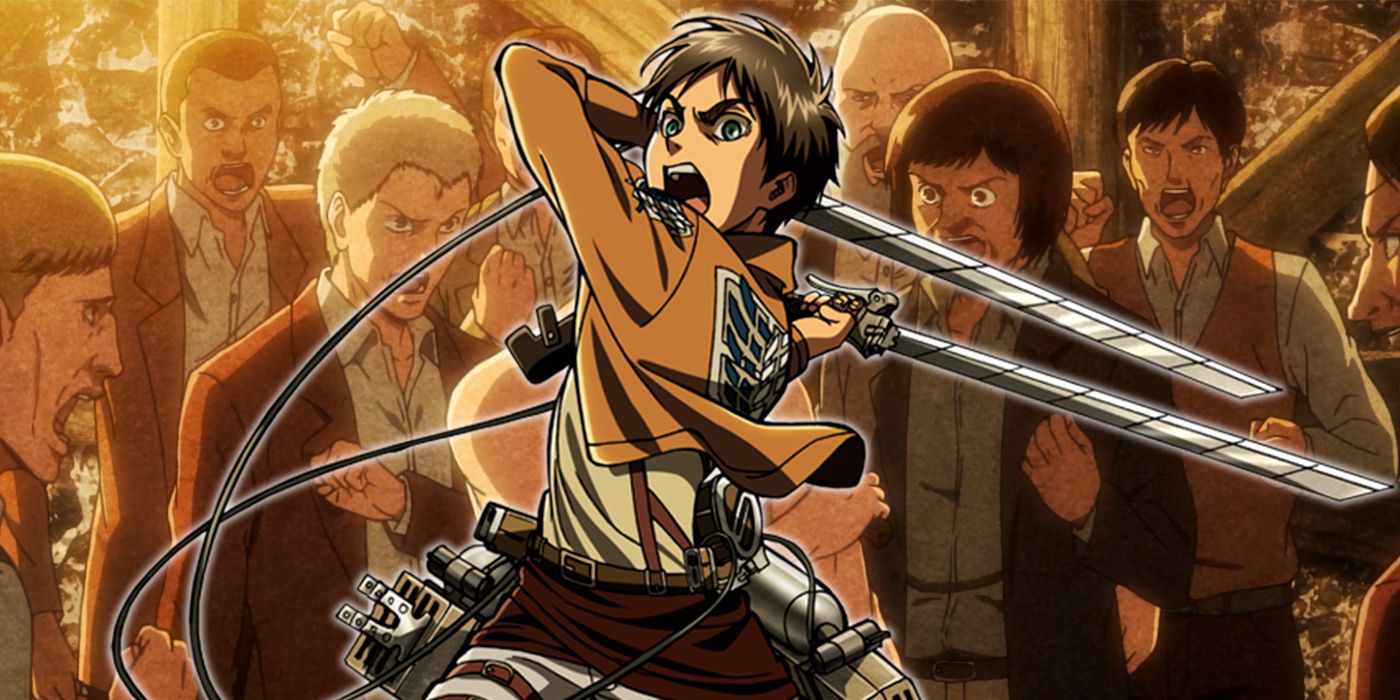 eren attacking