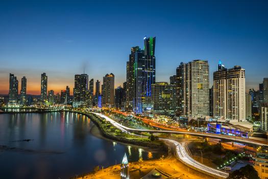 panama city skyline photos