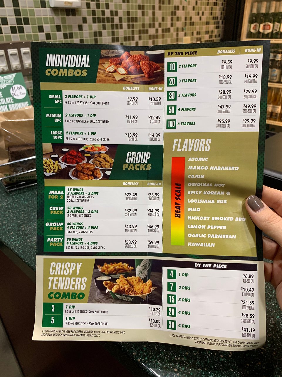 wingstop menu