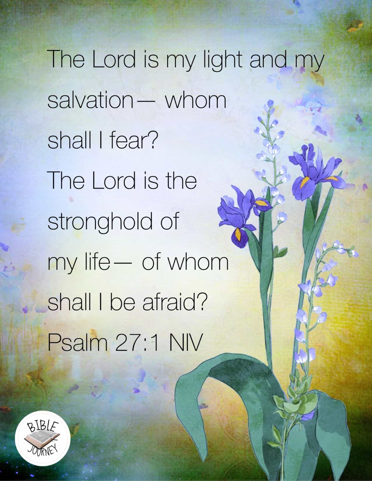 psalm 27 niv