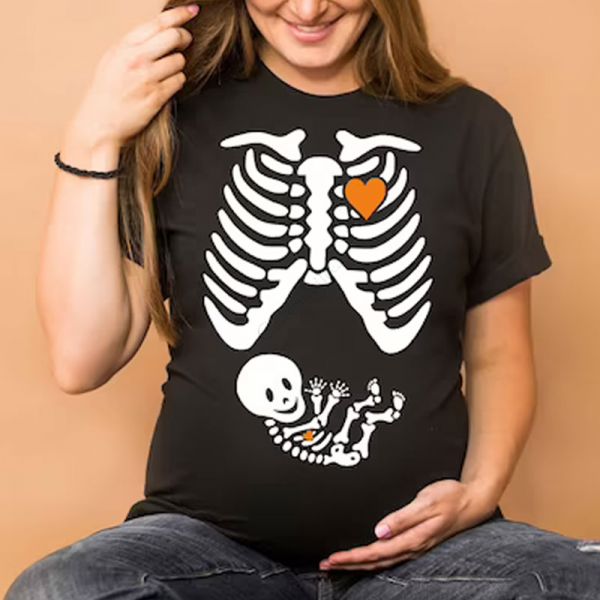 halloween t shirt for pregnant