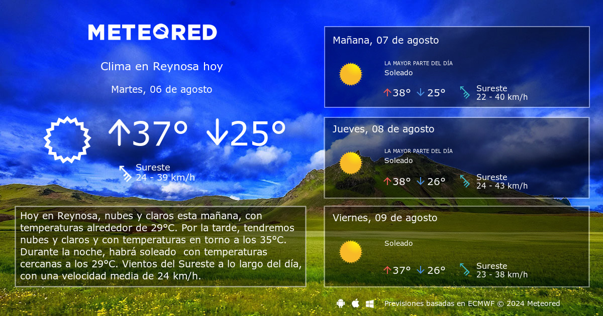 tiempo en reynosa