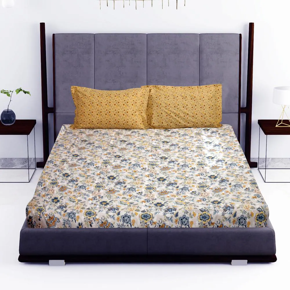 trident double bedsheet