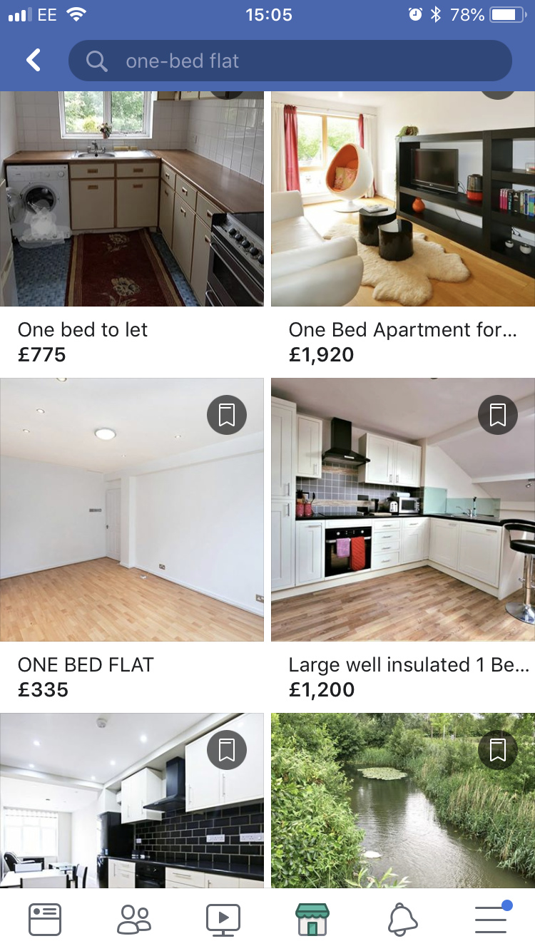 facebook marketplace houses for rent