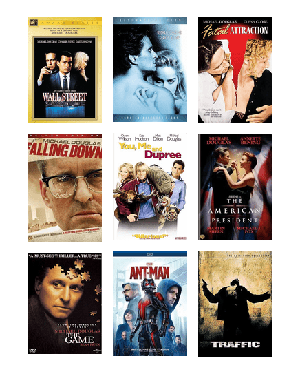 michael douglas movies list