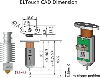 bl touch dimension